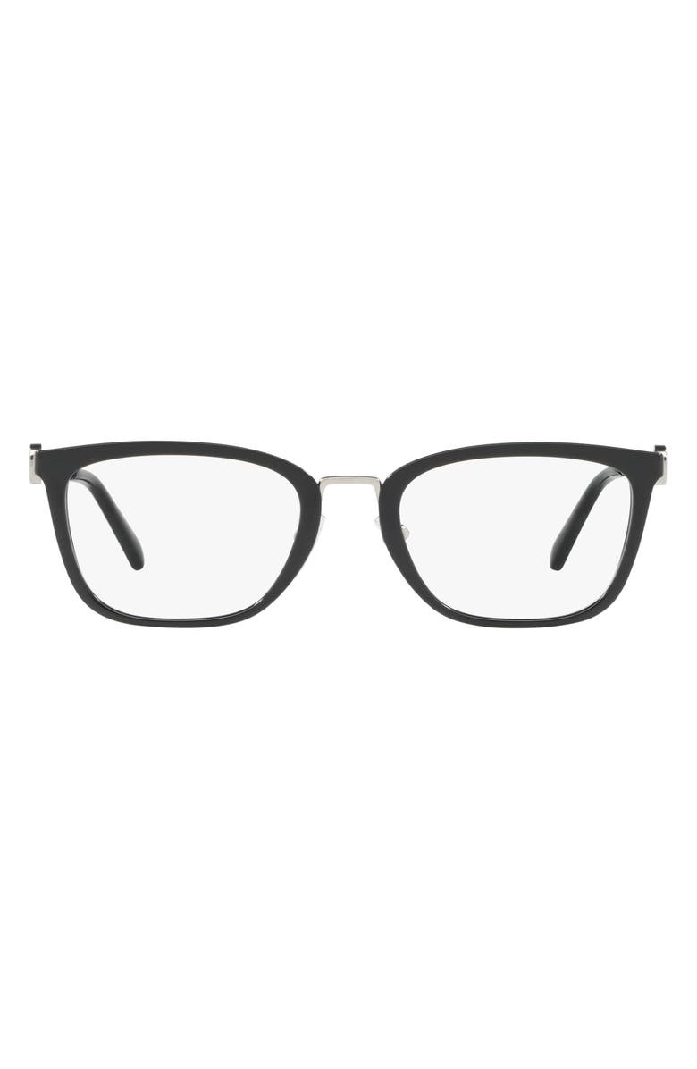 Michael Kors 52mm Square Optical Glasses, Main, color, 