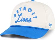 '47 Women's '47 Natural Detroit Lions Rope Script Hitch Adjustable Hat
