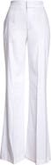 Alice + Olivia Dylan Wide Leg Linen Blend Pants