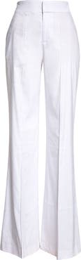 Alice + Olivia Dylan Wide Leg Linen Blend Pants