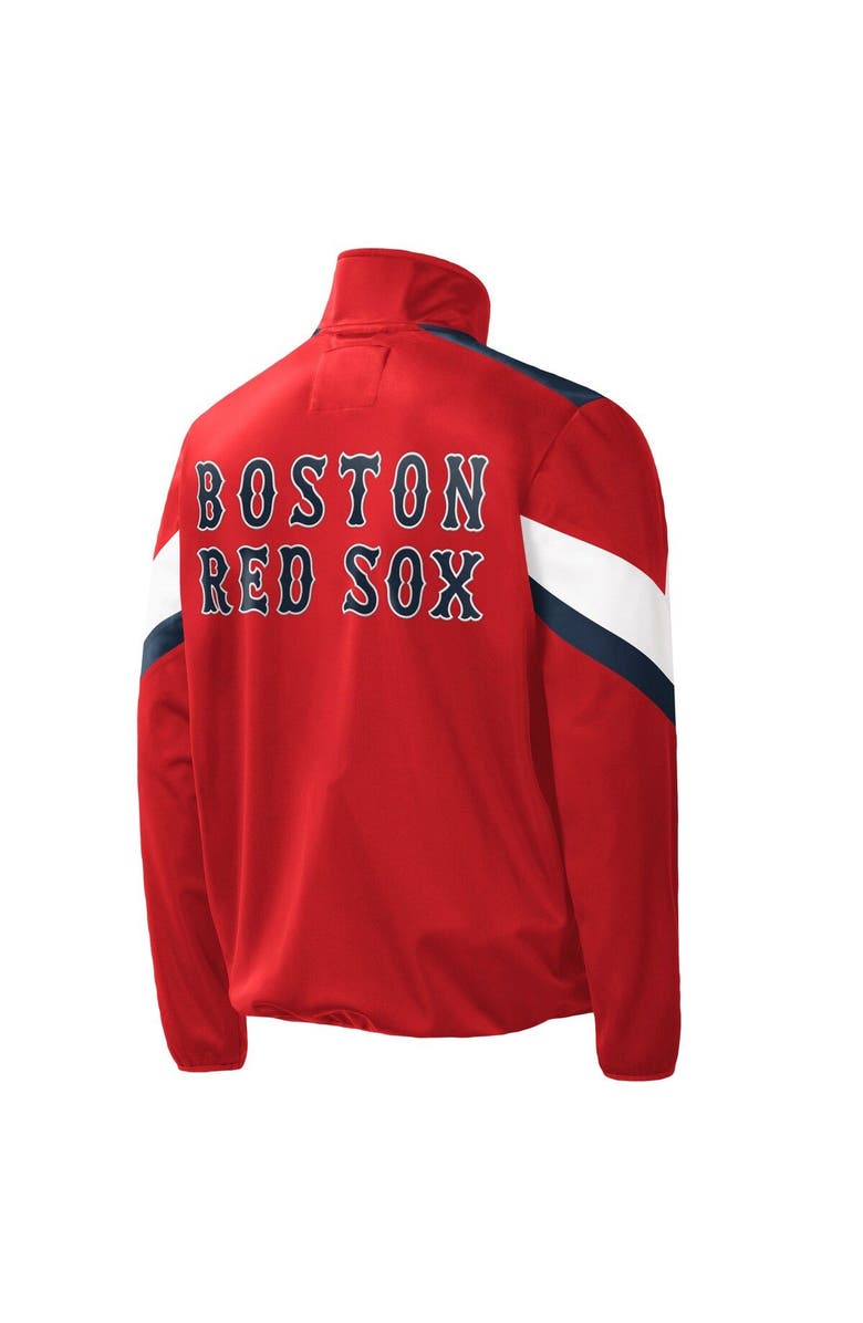 G-III SPORTS BY CARL BANKS Men's G-III Sports by Carl Banks Red Boston Red Sox Earned Run Full-Zip Jacket, Alternate, color, Red