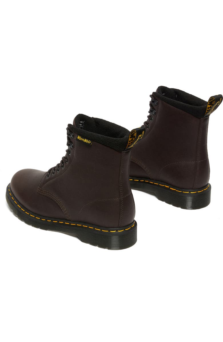 Dr. Martens 1460 Pascal Waterproof Fleece Lined Boot, Alternate, color, Dark Brown