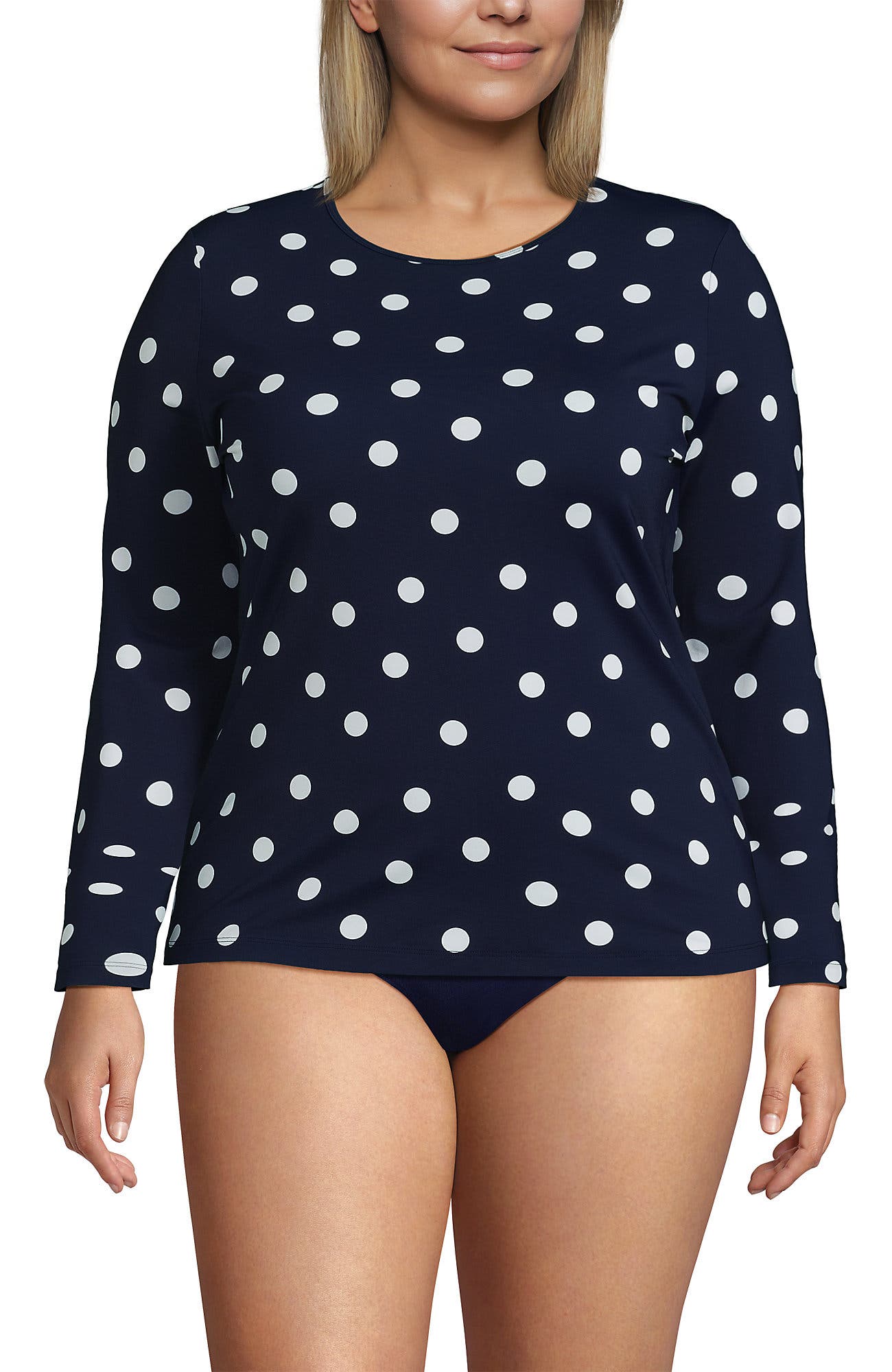 Deep Sea Navy Polka Dot