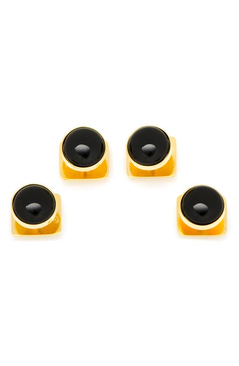 Onyx Shirt Studs