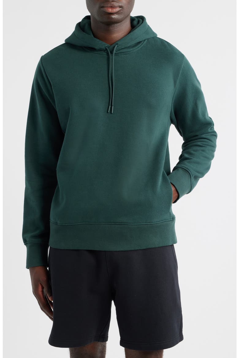 Vital Fleece Hoodie, Main, color, GREEN GABLES
