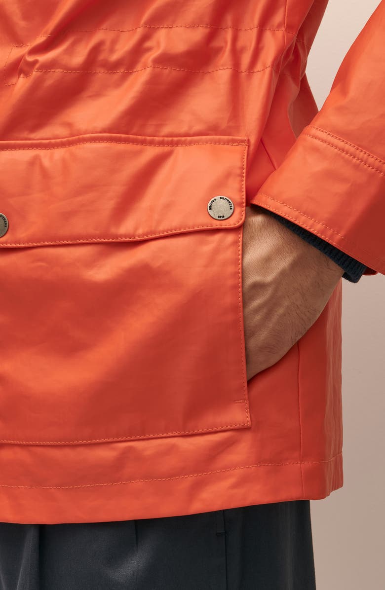 Brooks Brothers Water Repellent Rain Jacket, Alternate, color,