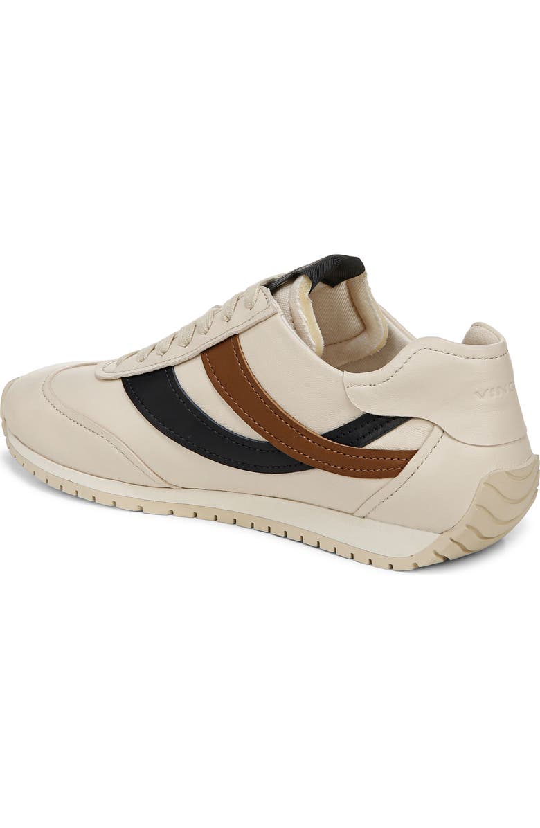 Vince Oasis Runner Sneaker, Alternate, color, Flax/ Elm Wood/ Blue Ink