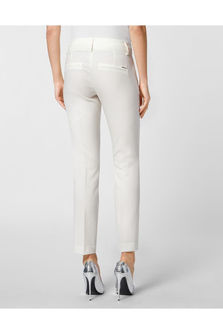 Trousers Women, Alternate, color, white