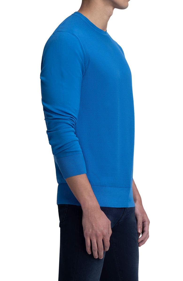 Bugatchi Cotton Crewneck Sweater, Alternate, color, 