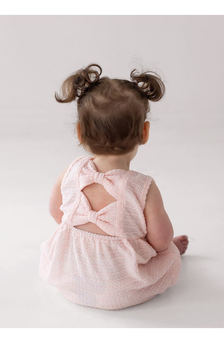 Mabel + Honey Pink Cloud Sleeveless Romper, Alternate, color, Pink