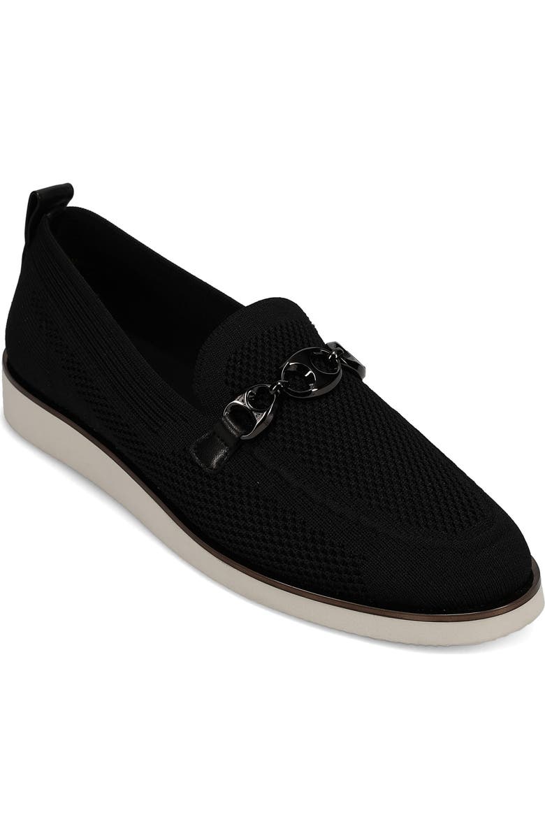 VANELi Quince Knit Loafer, Main, color, Black