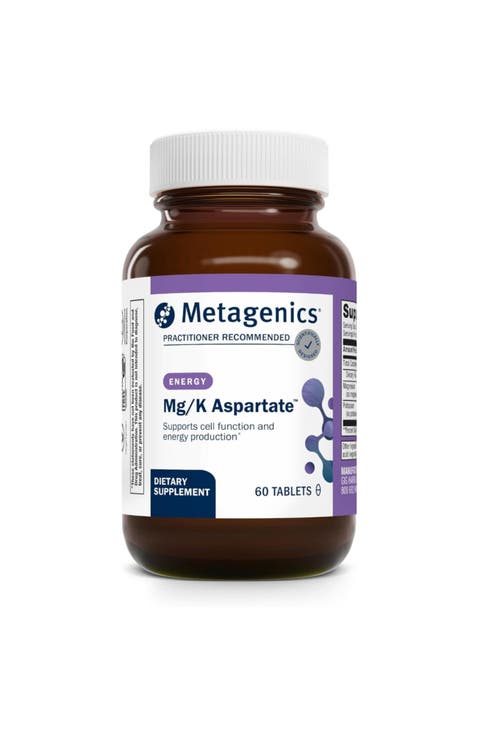 Mg/K Aspartate Potassium Magnesium Electrolyte Supplement 60 Tablets