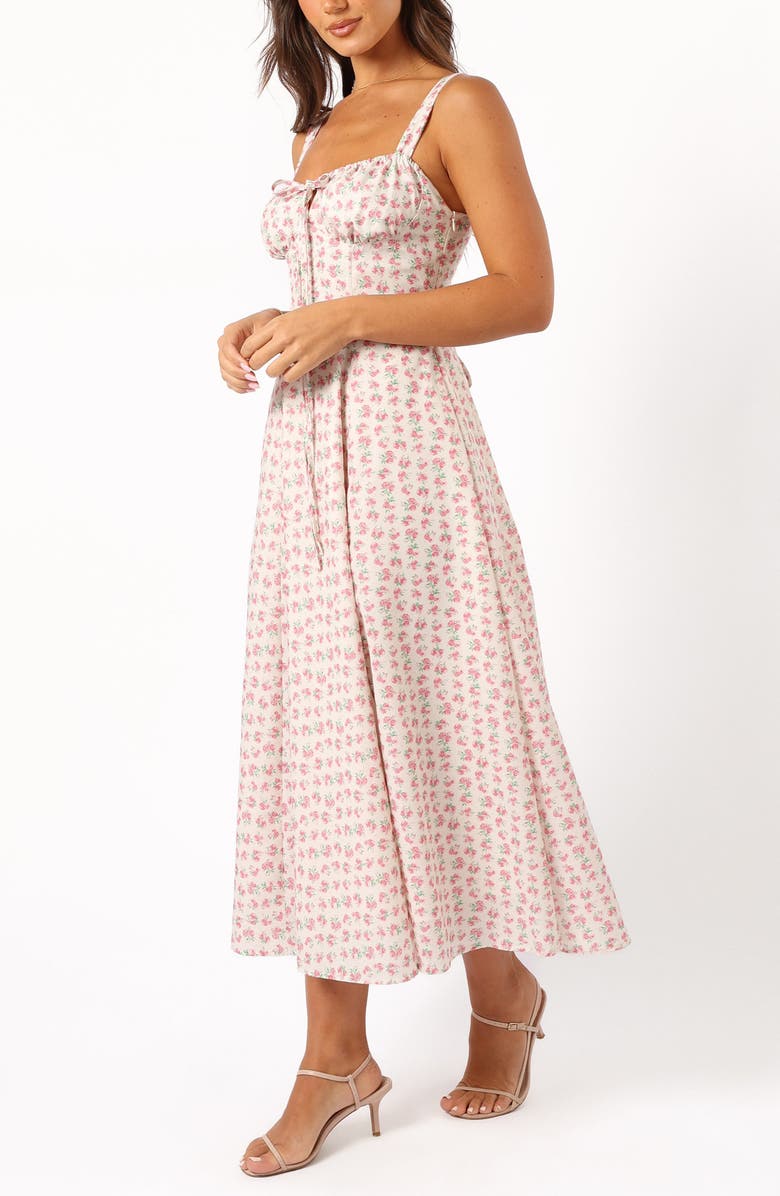 Petal & Pup Elodie Floral Midi Sundress, Alternate, color, 
