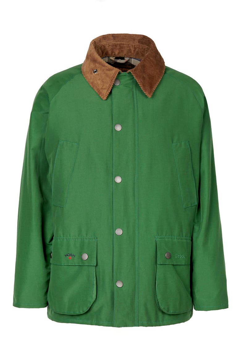 x Noah Gender Inclusive 60/40 Bedale Casual Jacket, Alternate, color, KELLY GREEN
