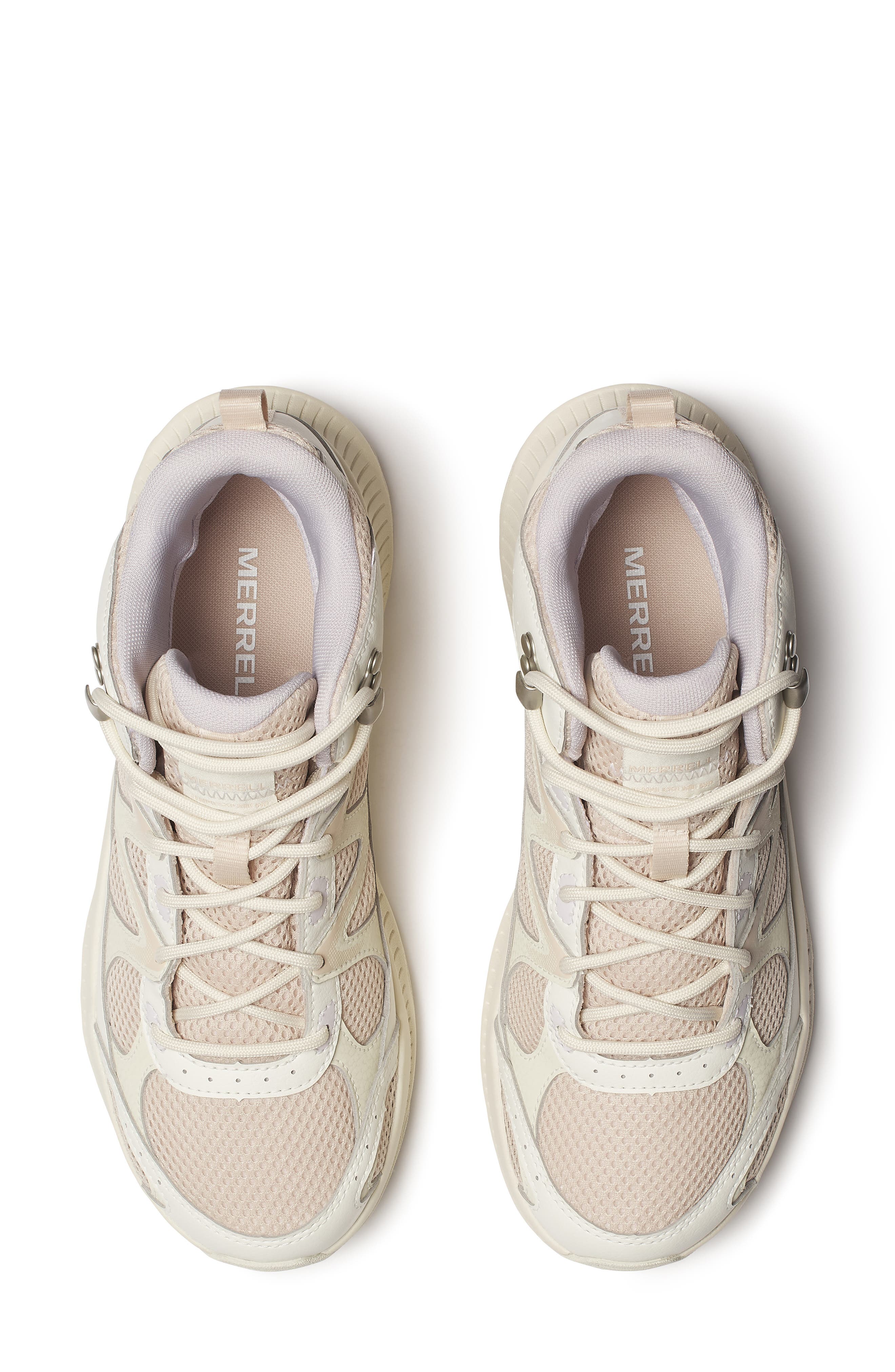 Merrell Tempo EXP Waterproof Mid Top Hiking Shoe, Alternate, color, Tempo Exp Mid Wp/ Nougat