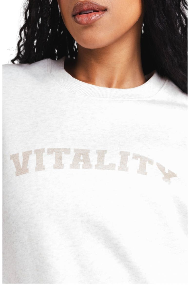 Cozy Uni Crew, Alternate, color, Oat Marl (Varsity)