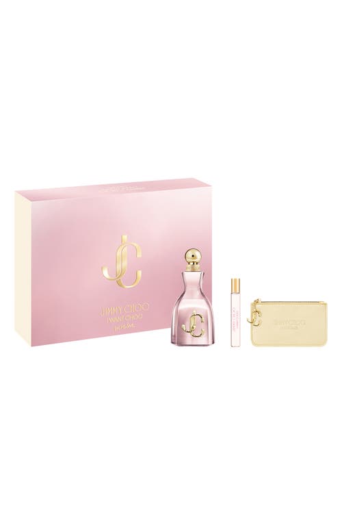 Jimmy Choo I Want Choo With Love Eau De Parfum Gift Set $176 Value In Transparent