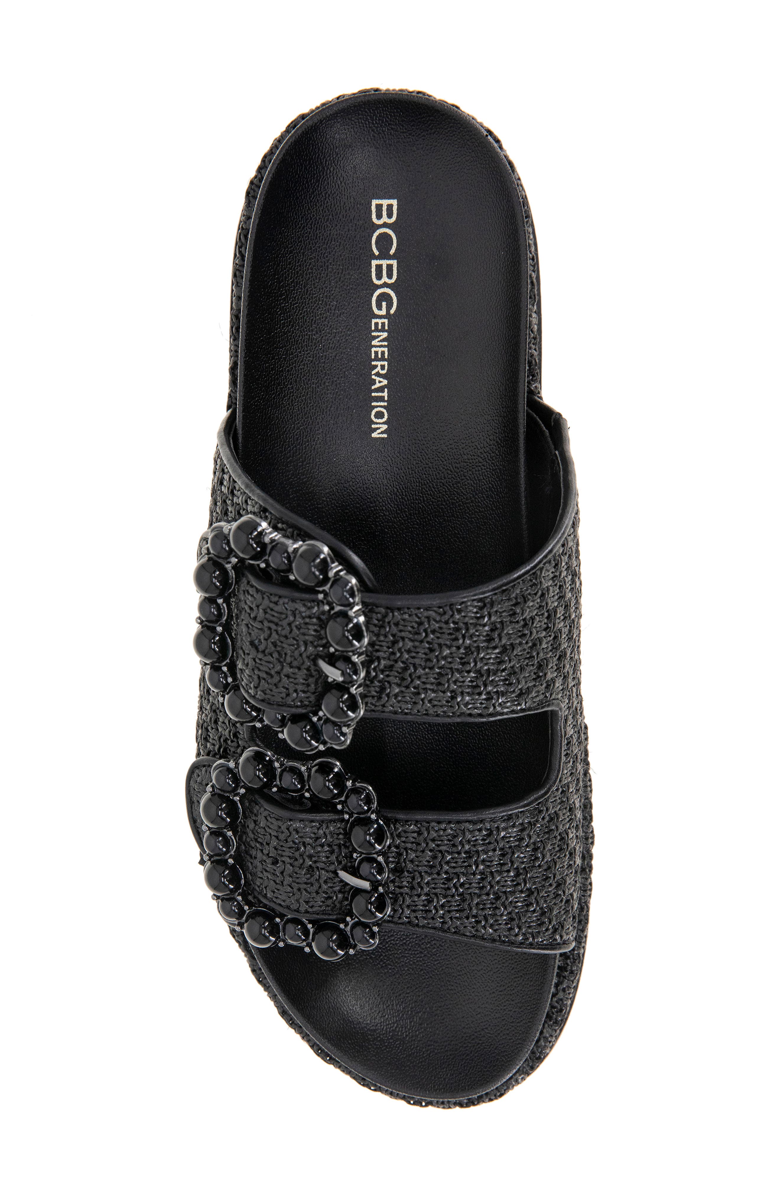 BCBGeneration Bexxi Slide Sandal, Alternate, color, Black