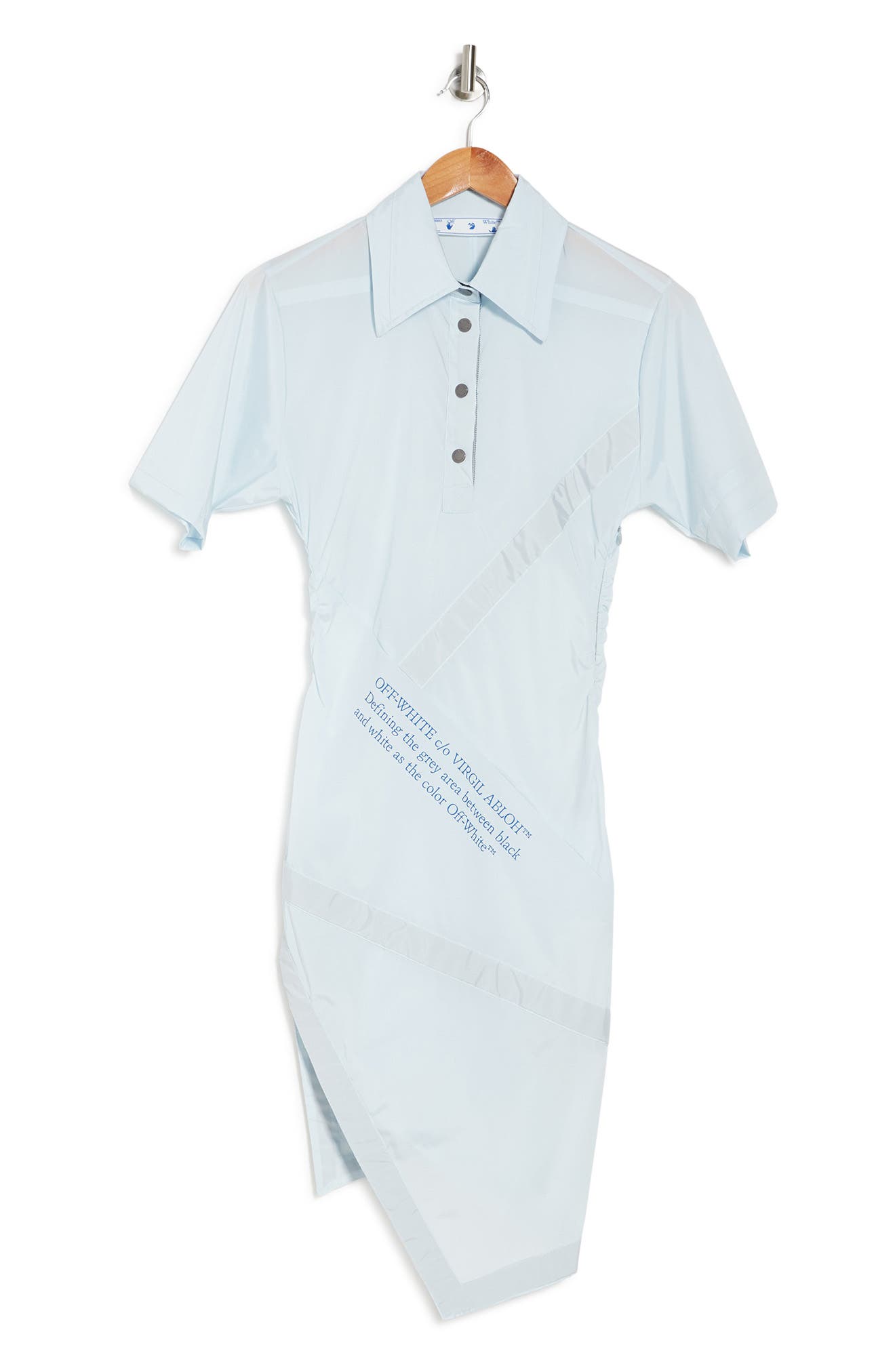 Off-White Parachute Spread Collar Dress (Women) | Nordstromrack