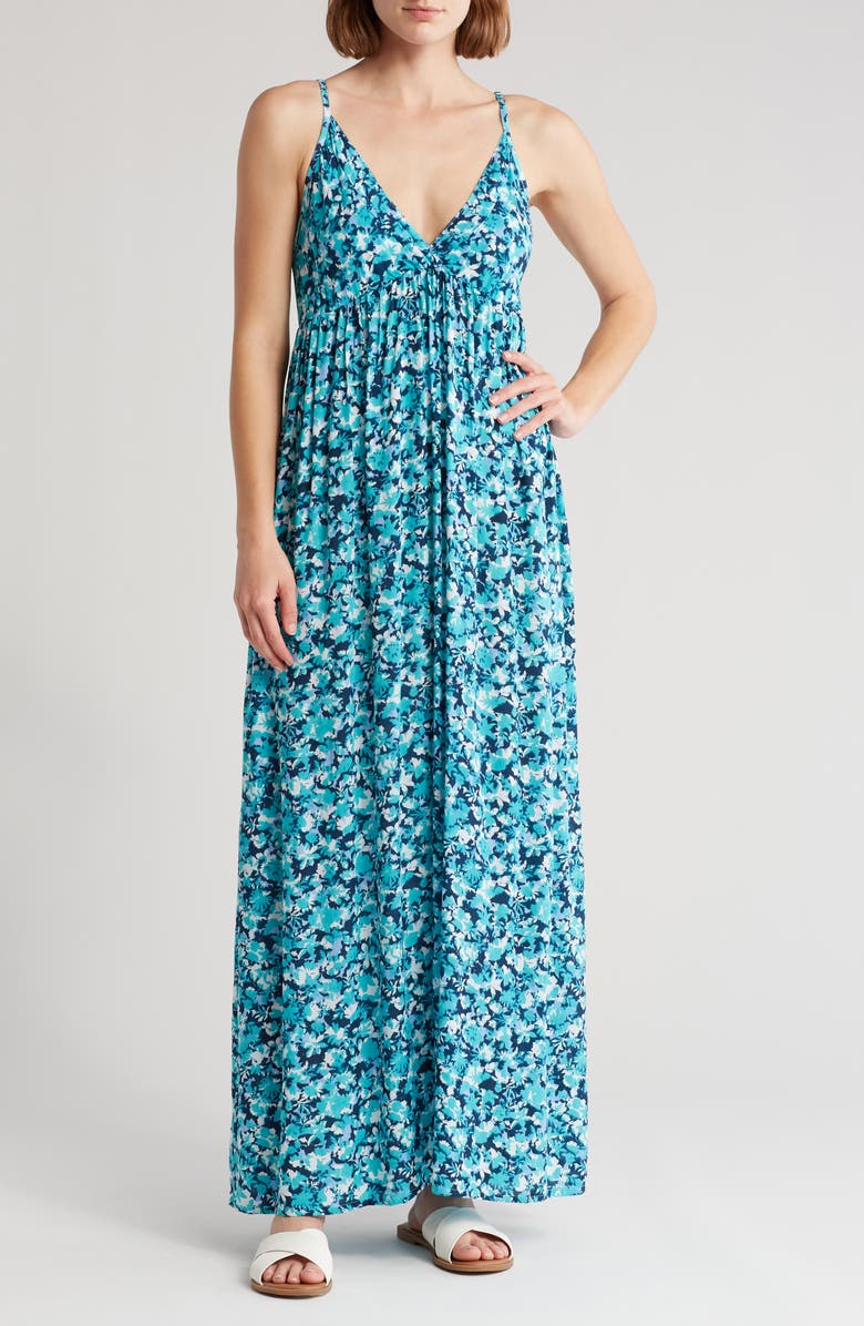 Tiare Hawaii Gracie Floral Maxi Dress, Main, color,