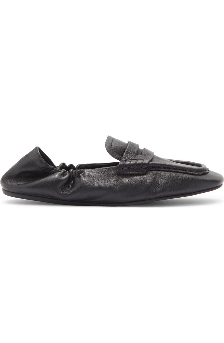 Steve Madden Eurry Penny Loafer, Alternate, color, Black Leather