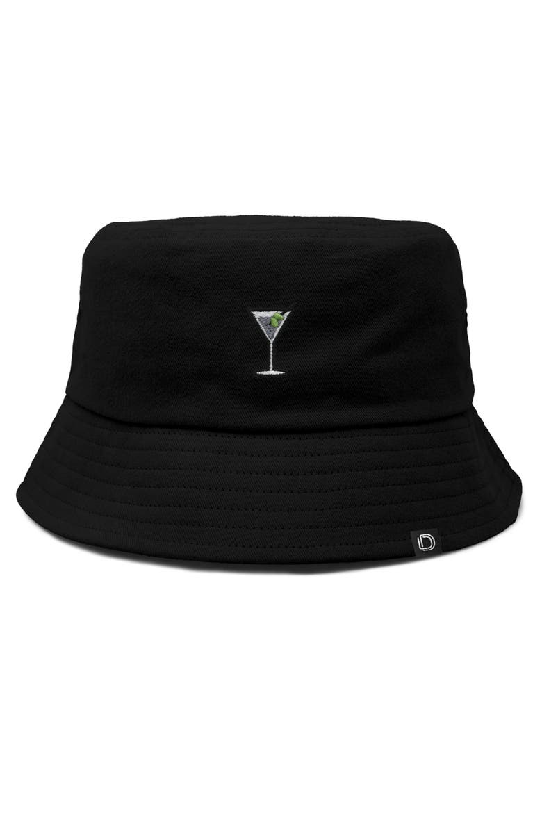 Martini Bucket Hat, Main, color, Black