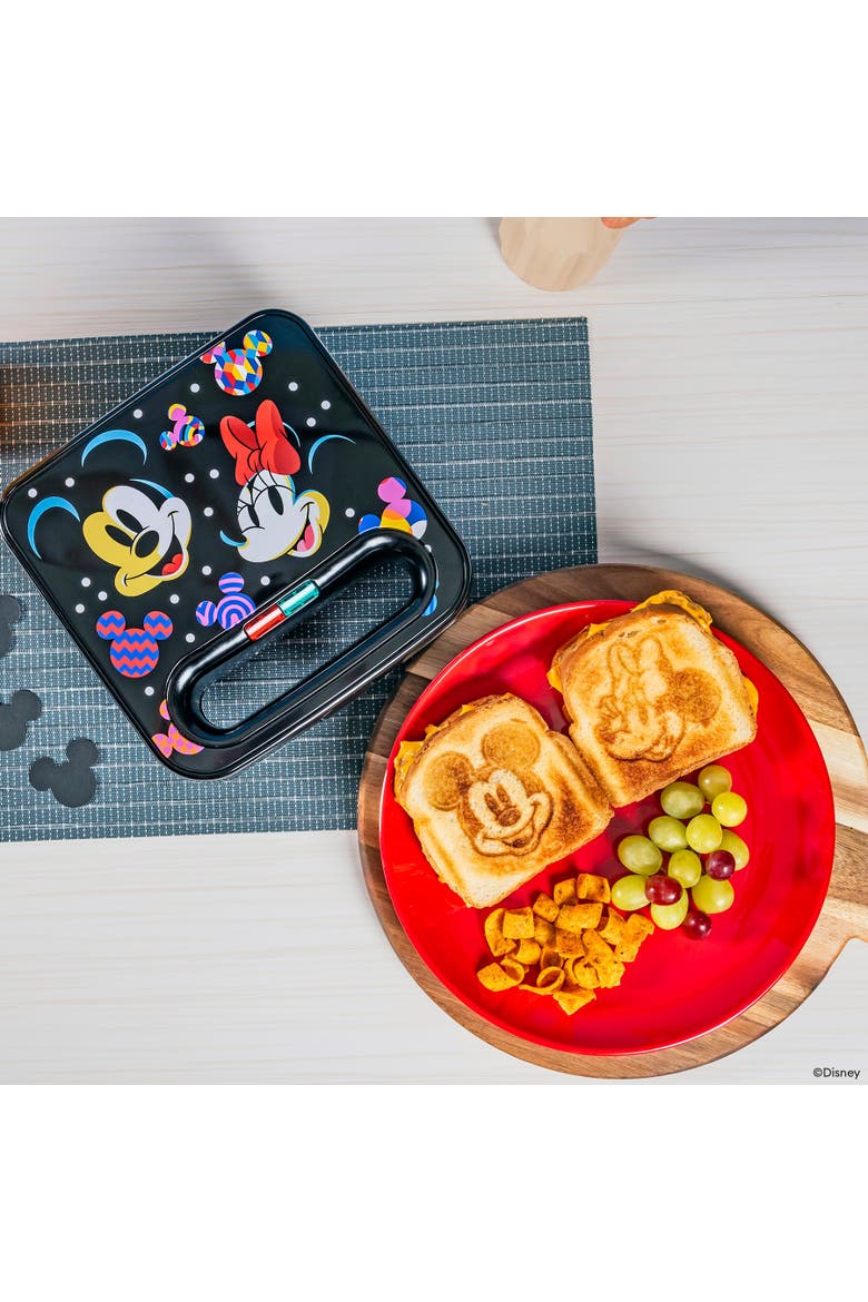 Disney Mickey Mouse and Minnie Mouse Sandwich Maker, Main, color, None