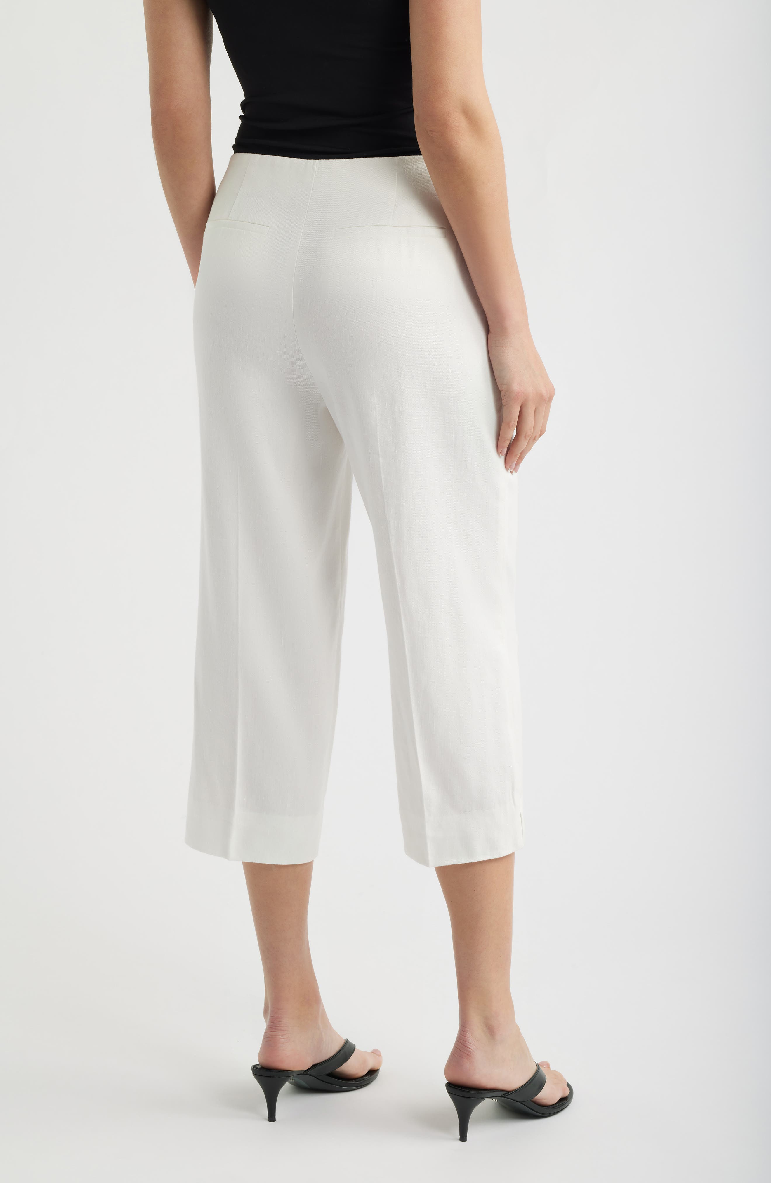 Slit Capri Pants - image 4