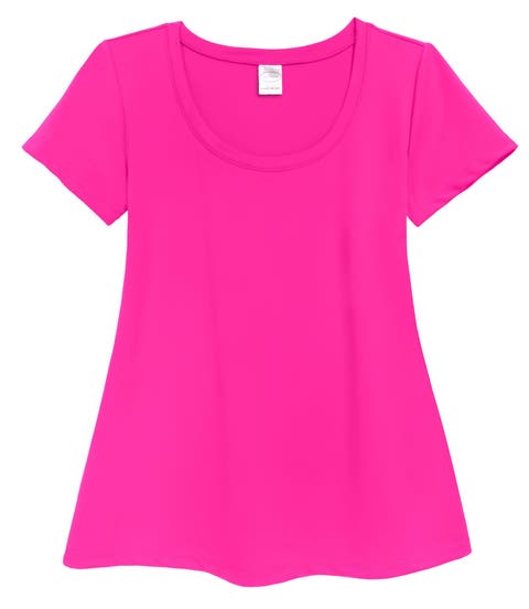 Women's UPF 50+ Short Sleeve Flowy Swim Rashguard