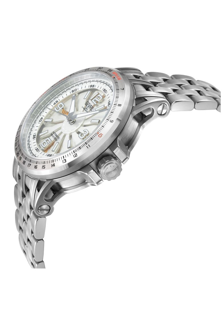 Wind Master Automatic Bracelet Watch, 44mm, Alternate, color, SILVER