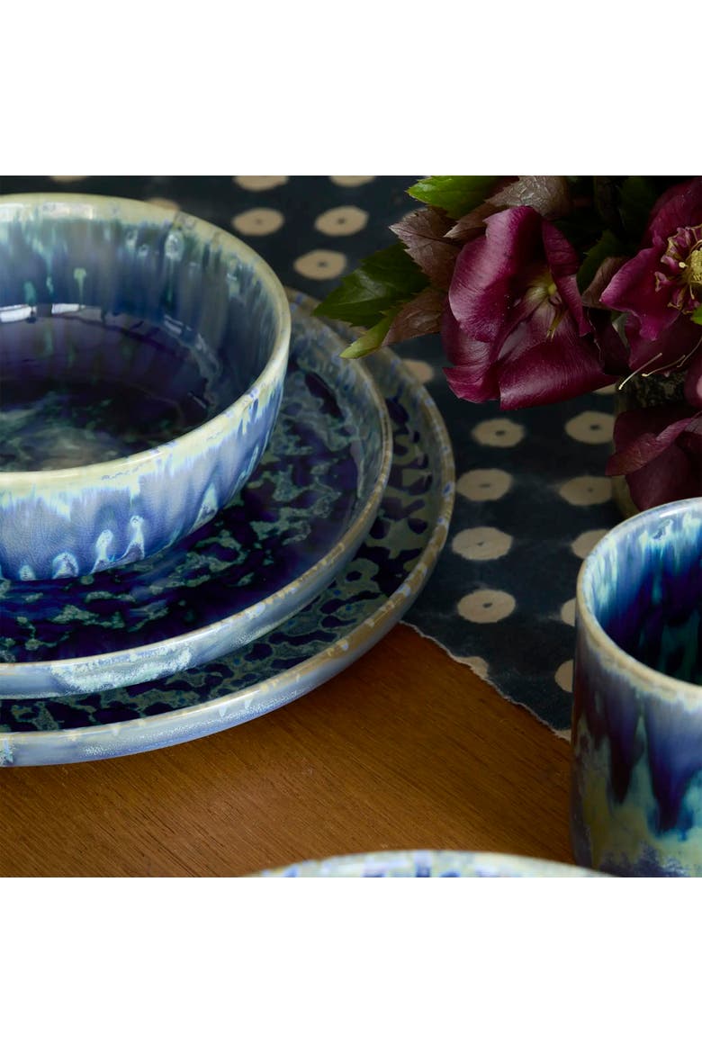 Hanami Stoneware 20-Piece Dinnerware Set, Alternate, color, Blue