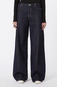 SPORTMAX Dora Oversize Wide Leg Jeans