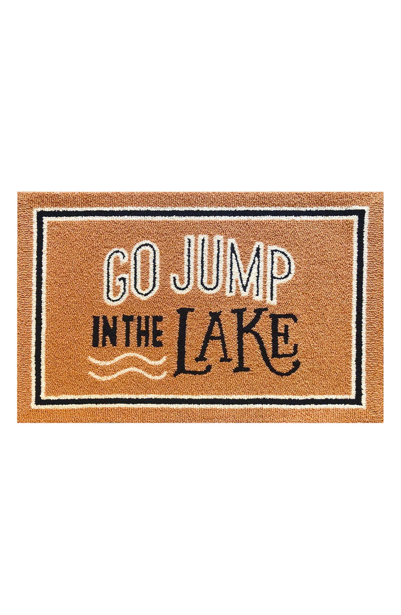 R16 HOME Go Jump In The Lake Doormat