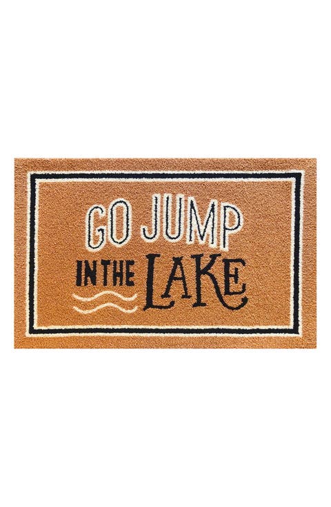 Go Jump In The Lake Doormat