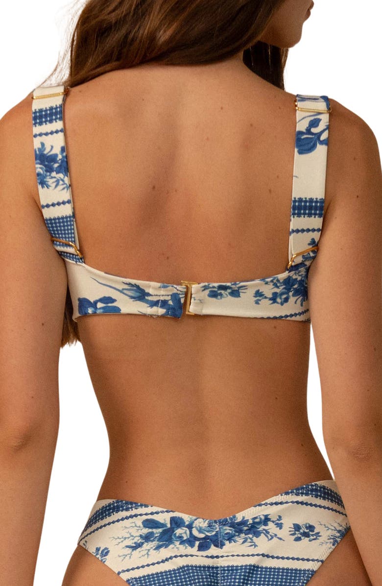 MONTCE Hayden Bikini Top, Alternate, color, Blue Toile Stripe