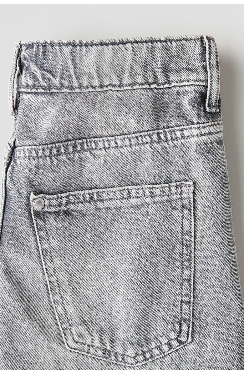H&M Loose Fit Jeans, Alternate, color, Light Gray