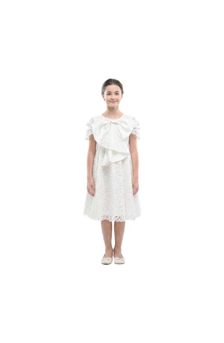 Tulleen Pamela Dress, Alternate, color, White