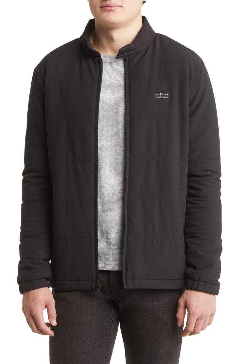 Interlude Puffer Jacket, Main, color, BLACK