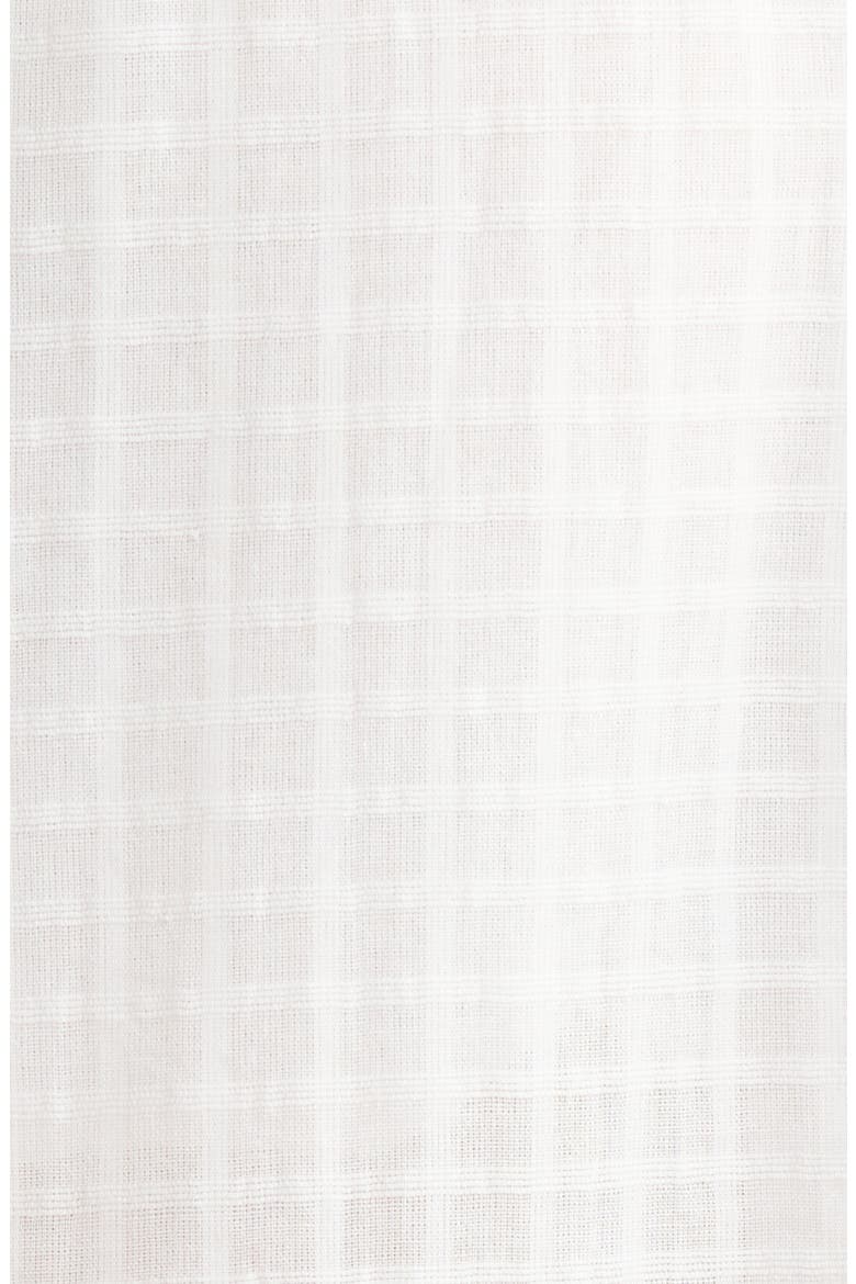 Open Stitch Panel Cover-Up Maxi Dress, Alternate, color, WHITE