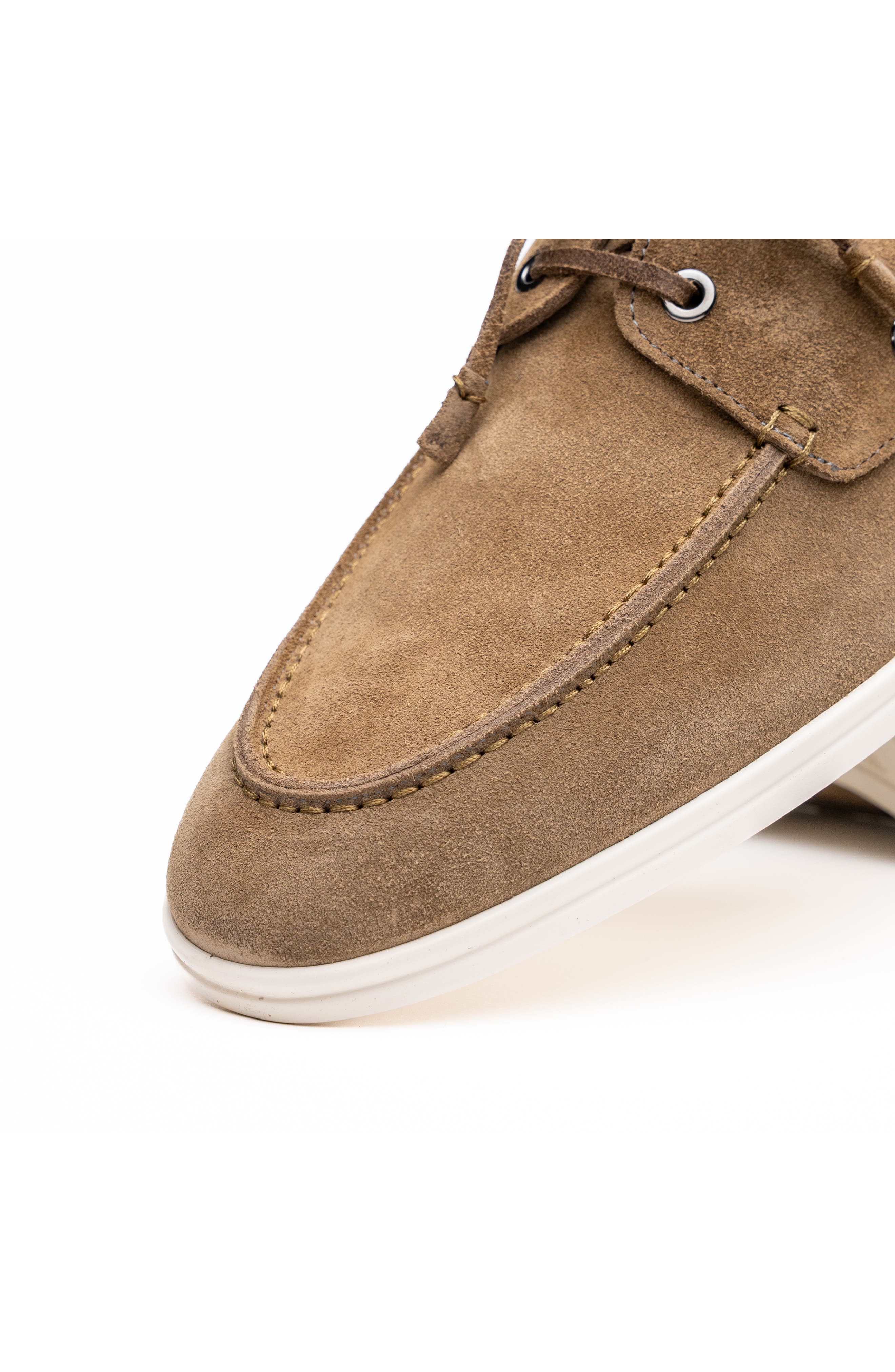 Zelli Italia Venice Suede Boat Shoe, Alternate, color, 