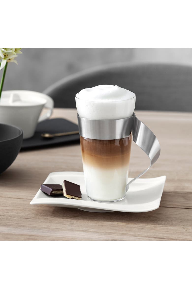 New Wave Glass Macchiato for 2 Boxed Set, Alternate, color, None