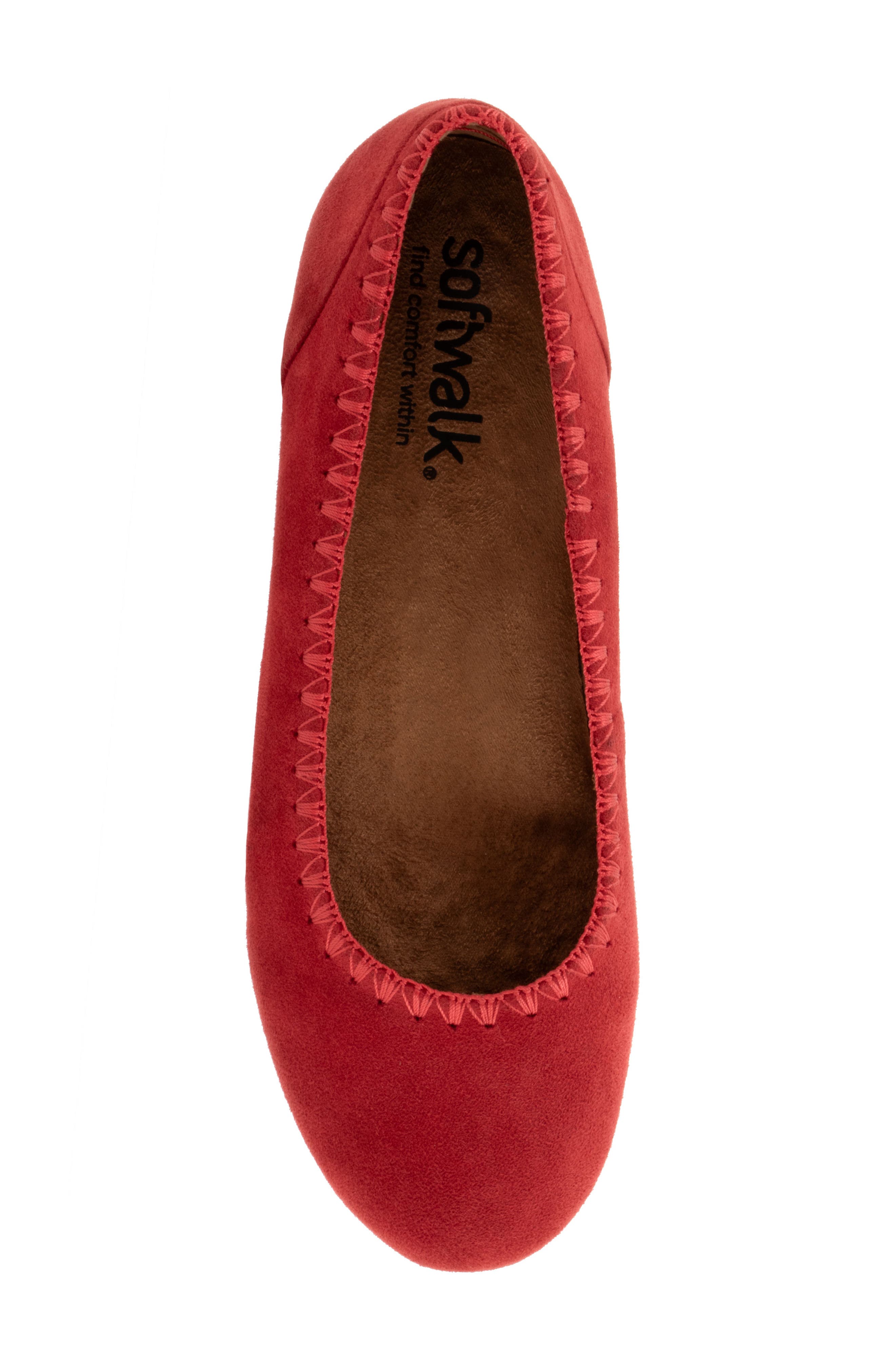 Sonoma Flat, Alternate, color, RED SUEDE