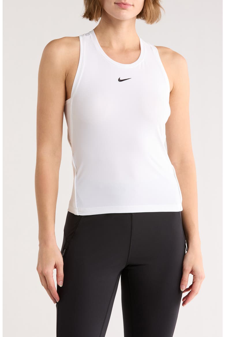 Victory Dri-FIT Tennis Tank, Main, color, 100 100 WHITE/BLACK