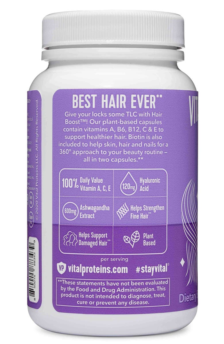Vital Proteins Hair Boost Dietary Supplement, Alternate, color,