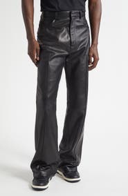 AMIRI Bootcut Leather Pants
