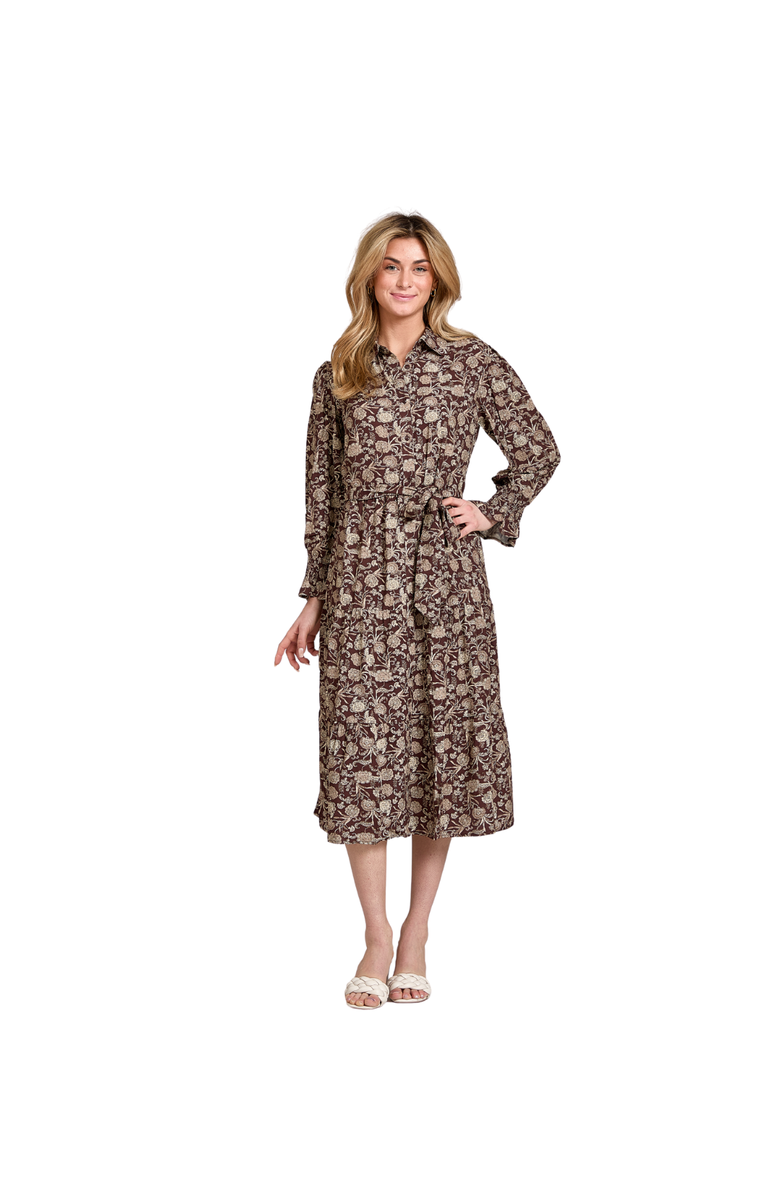 Taylor Tillman Alice Dress, Alternate, color, Cocoa Garden