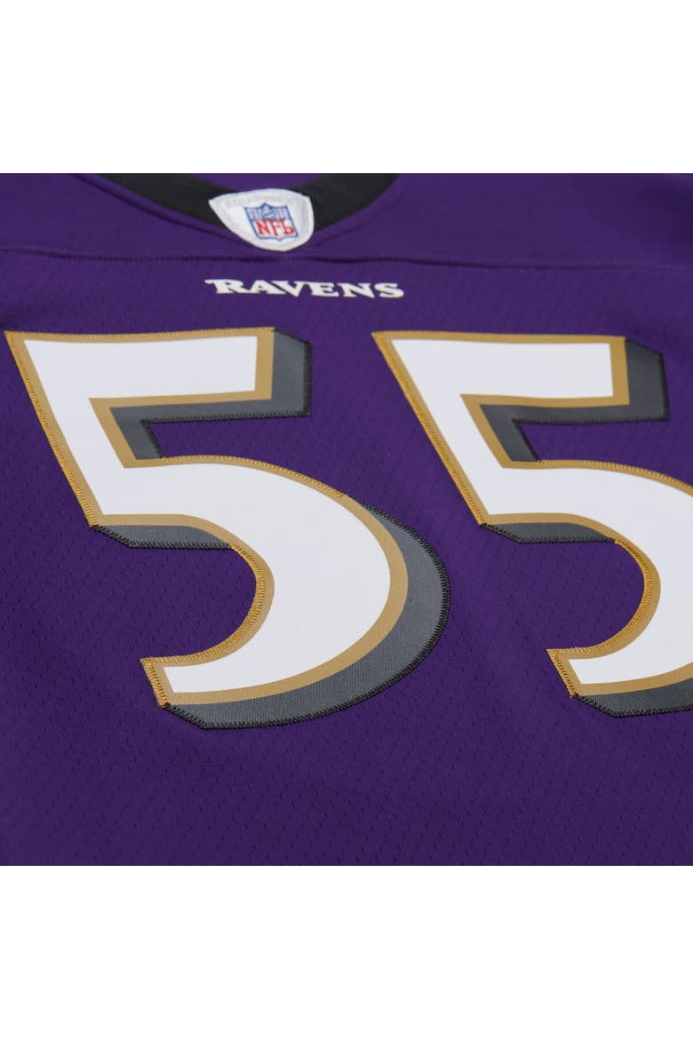 Men's Mitchell & Ness Terrell Suggs Purple Baltimore Ravens 2003 Legacy Replica Jersey, Alternate, color, Purple
