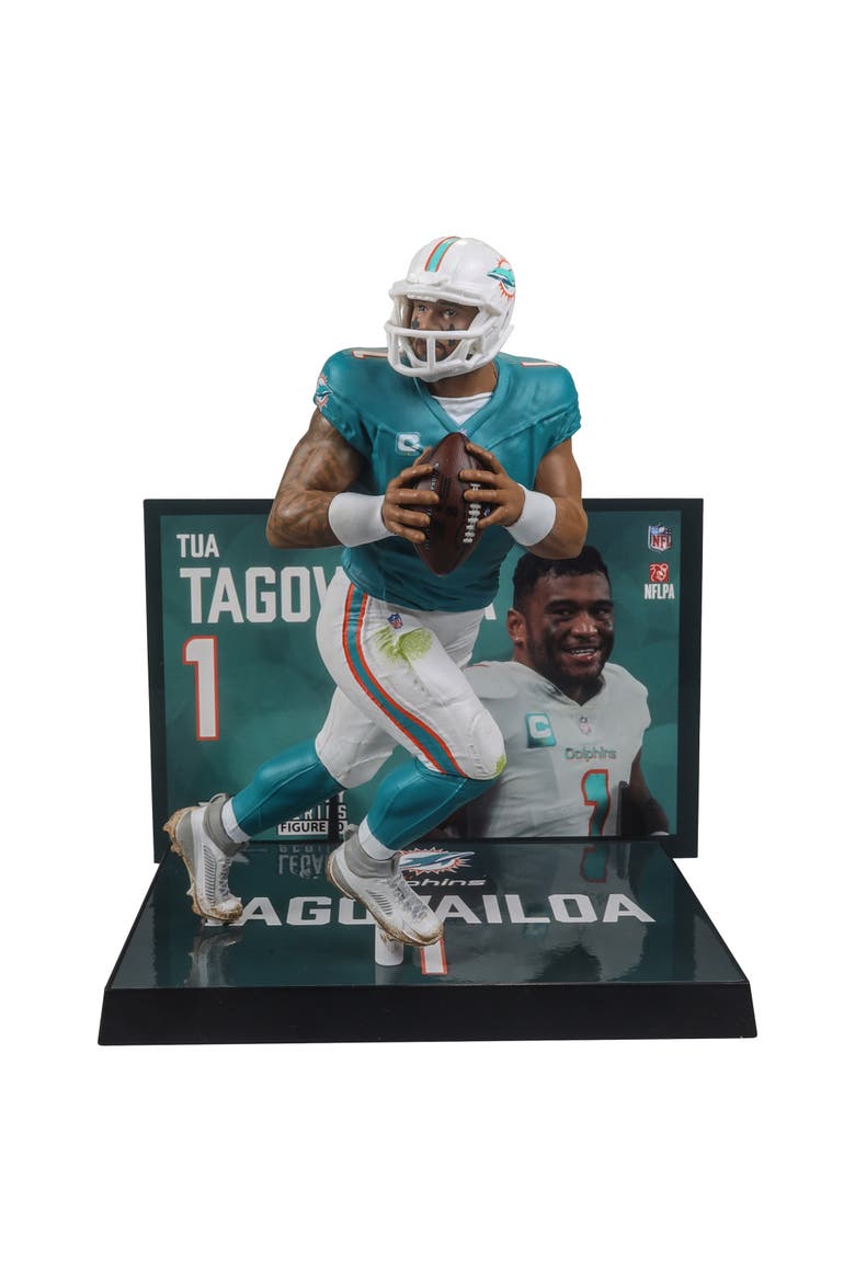 Tua Tagovailoa (Miami Dolphins) NFL 7" Figure McFarlane's SportsPicks, Main, color, Blue