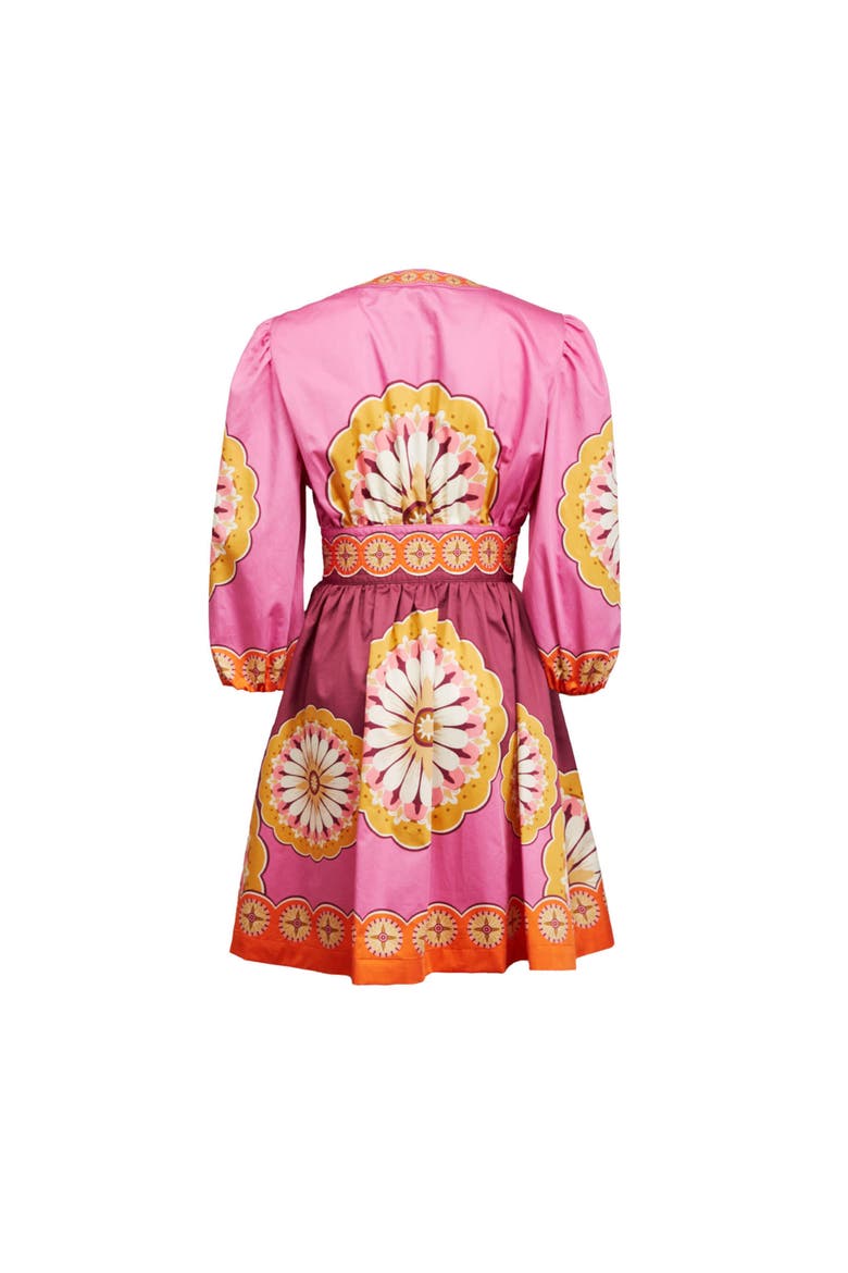 Margherita Dress Napoli Plates Placée Pink, Alternate, color, Napoli Plates Placée Pink