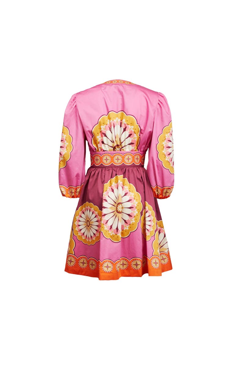 La DoubleJ Margherita Dress Napoli Plates Placée Pink, Alternate, color, Napoli Plates Placée Pink